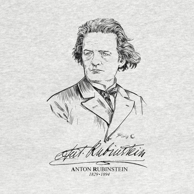 Anton Rubinstein,Russian pianist by StabbedHeart